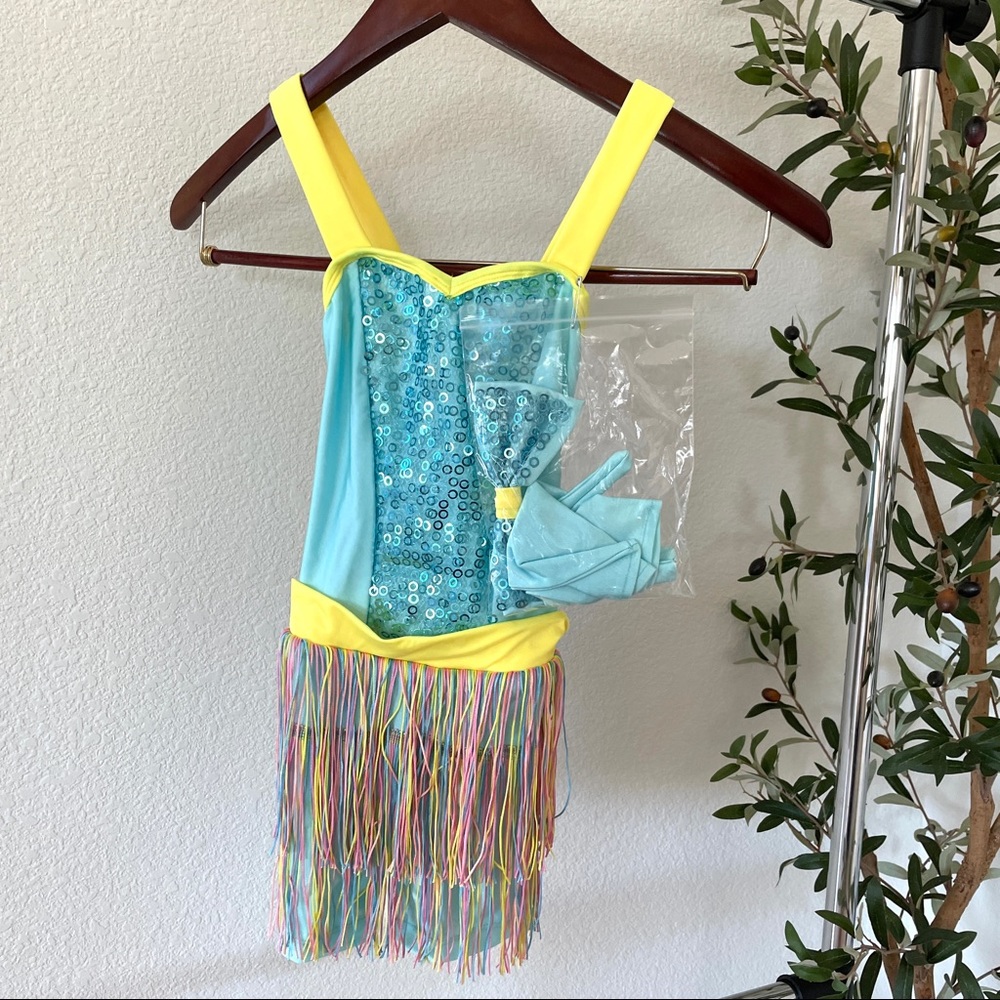 Revolution Dancewear Dance Costume Size MC